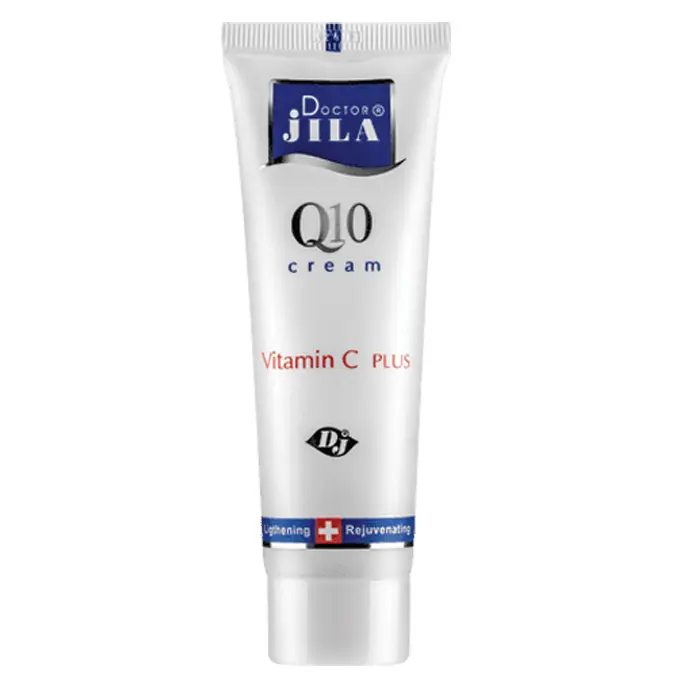 تصویر از کرم روشن کننده و ضد چروک بزرگسالان Q10 دکتر ژیلا 50 g آوند فر