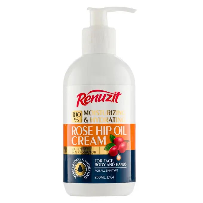 تصویر از کرم آبرسان و مرطوب کننده صورت و بدن انواع پوست بزرگسالان رز هیپ رینوزیت 250 ml رایا پخش متحد