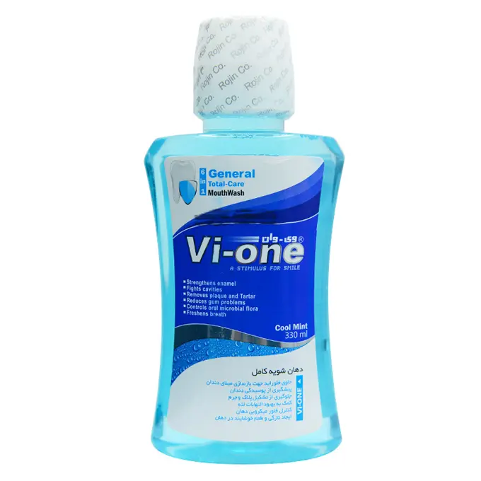 تصویر از دهان شویه کامل حاوی عصاره اکالیپتوس بزرگسالان دارای الکل جنرال وی وان 330 ml داروسازی روژین