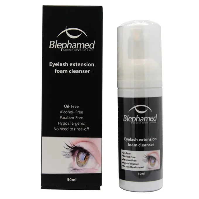 تصویر از فوم پاک کننده آرایش مژه اکستنشن بلفامد 50 ml سایا طب مانا