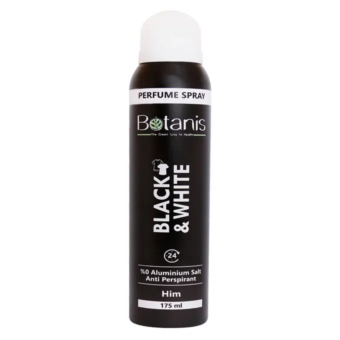 تصویر از اسپری ضد تعریق آقایان بلک اند وایت بوتانیس 175 ml بوته سبز مهر آئین