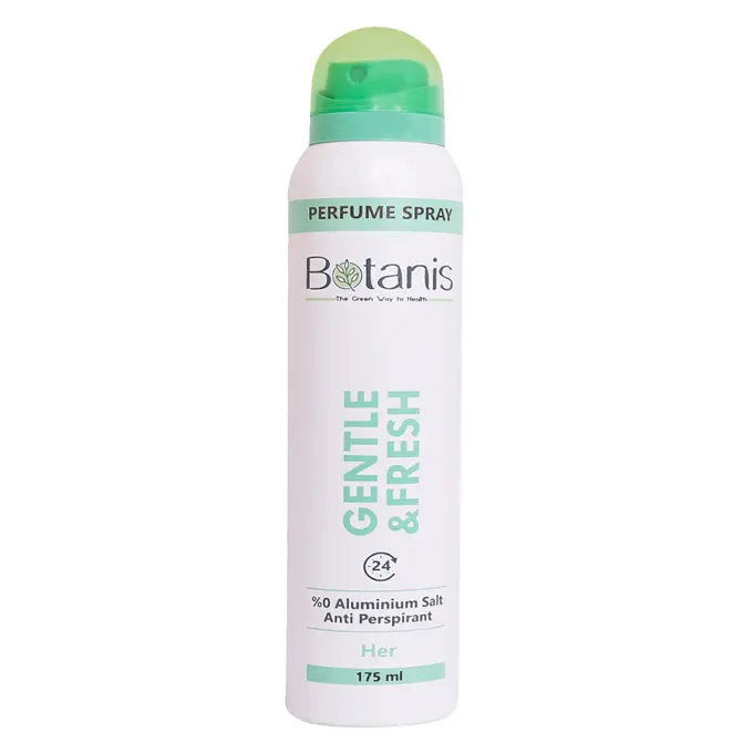 تصویر از اسپری ضد تعریق بانوان جنتل اند فرش بوتانیس 175 ml بوته سبز مهر آئین