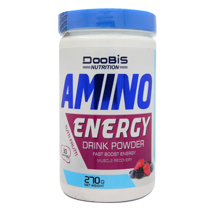 تصویر از پودر آمینو انرژی دوبیس طعم توتی فروتی 270 g ایلیا پارس