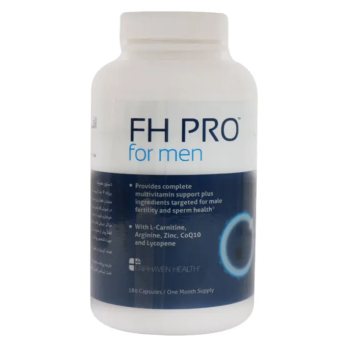 تصویر از کپسول اف اچ پرو آقایان FAIRHAVEN HEALTH 180 عددی فروغ سلامت مهرگان ایران