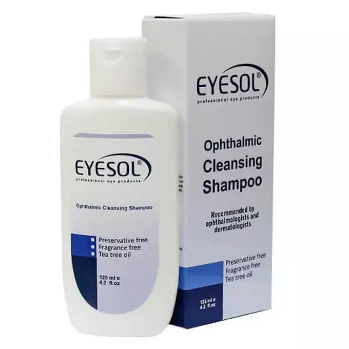تصویر از شامپو شستشوی پلک و مژه  آیسول 125 ml سایا طب مانا ایران