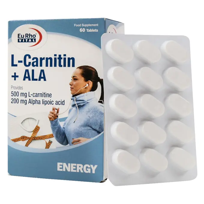 تصویر از قرص خوراکی ال - کارنیتین + آ ال آ یوروویتال  60 عددی  حکیمان طب کار ایران