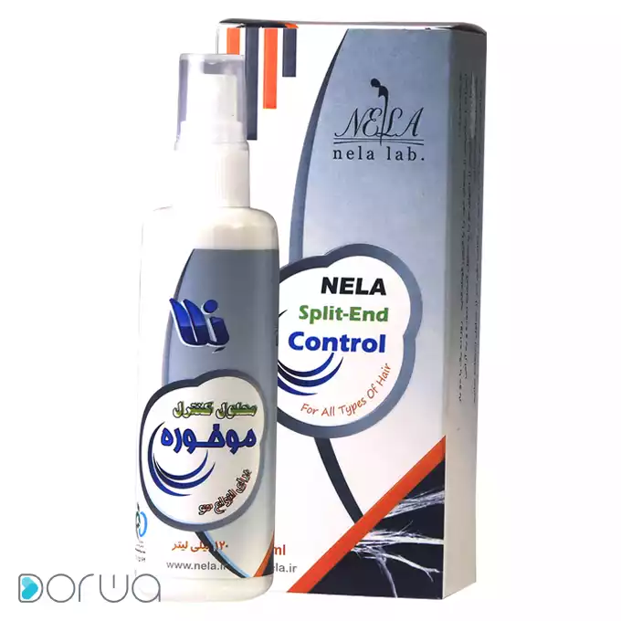تصویر از محلول کنترل موخوره موهای خشک  نلا 120 ml