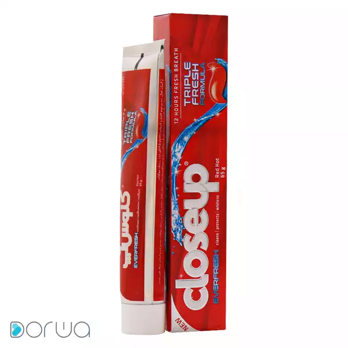 تصویر از خمیر دندان ژلی خنک کننده بزرگسالان ردهات کلوس آپ65 g یونیلیور