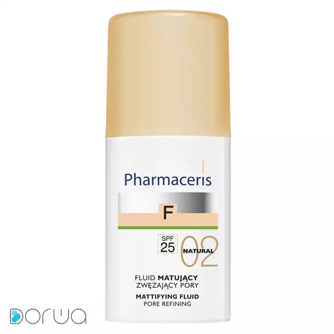تصویر از کرم پودر فلویید کنترل کننده چربی و مات کننده SPF25  فارماسریز 70 g بژ طبیعی
