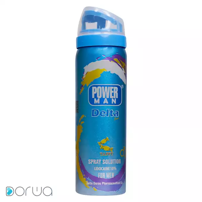 تصویر از اسپری تاخیری رایحه تافی پاور من دلتا زکس 65 ml