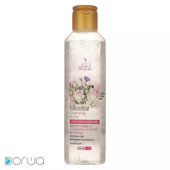 تصویر از محلول میسلار واتر انواع پوست صورت و چشم   نلا 200 ml