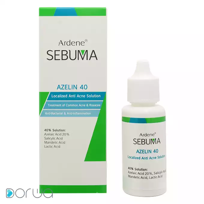 تصویر از محلول ضد جوش موضعی آزلین آردن سبوما 30 ml