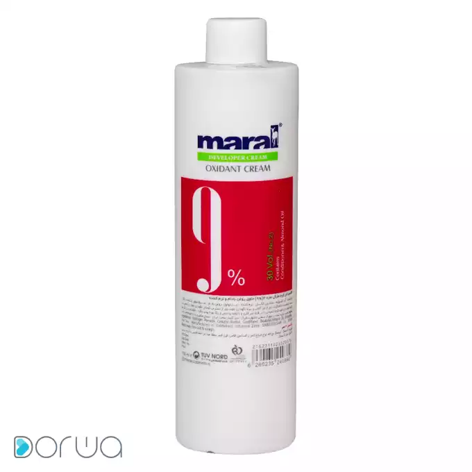 تصویر از اکسیدان 9 % روغن بادام مارال 750 ml