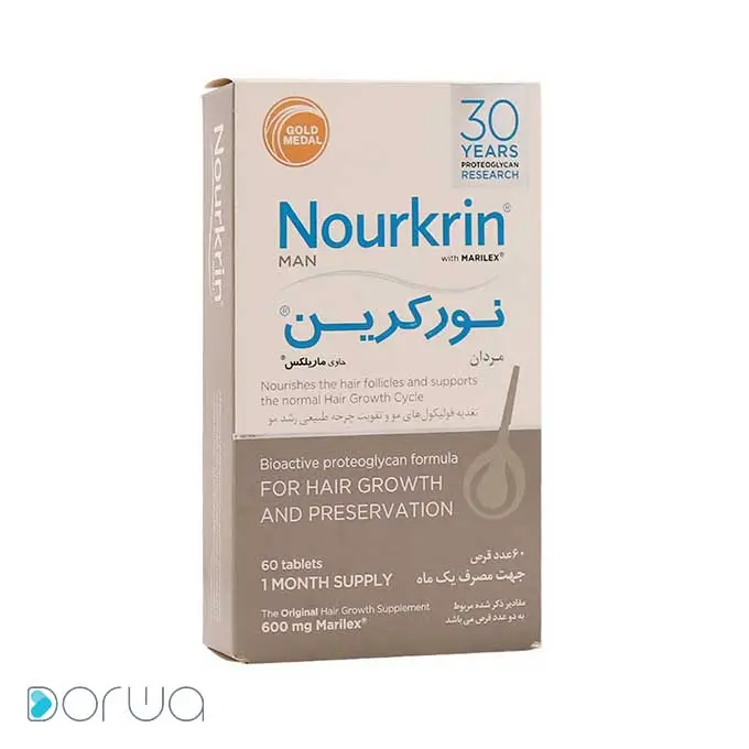 تصویر از قرص خوراکی نورکرین مردان فارمامدیکو  60 عددی  داروسازی طب مفید نیکان ایران