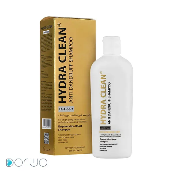 تصویر از شامپو ضد شوره  موهای خشک هیدراکلین فیس دوکس 220 ml البرز تجارت یگانه ایران